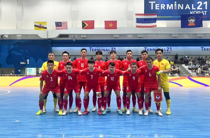 Trực tiếp futsal Việt Nam vs Brunei, 15h30 hôm nay 5/11