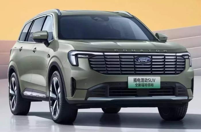 Vén màn Ford Equator 2025: Tinh chỉnh ngoại thất, dùng hệ truyền động plug-in hybrid