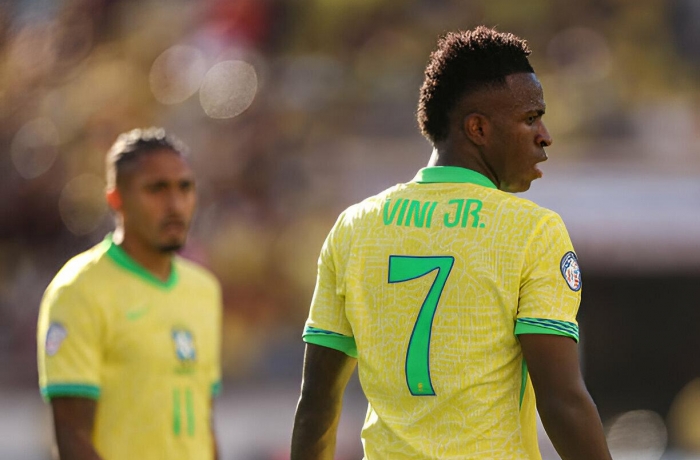 Vinicius im tiếng, Brazil ngậm ngùi chia điểm với Colombia