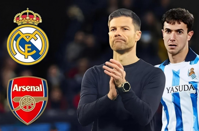 Alonso thúc giục Real 'cướp' siêu tiền vệ từ tay Arsenal