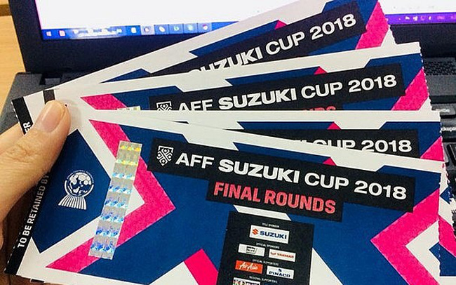 Giá vé chung kết AFF Cup 2018: Vé xem bóng đá đắt ngang…xe máy