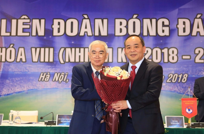 Thứ trưởng Lê Khánh Hải trúng cử Chủ tịch VFF khoá VIII