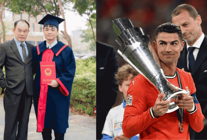 Thủ khoa đại học 2025 là fan của Ronaldo