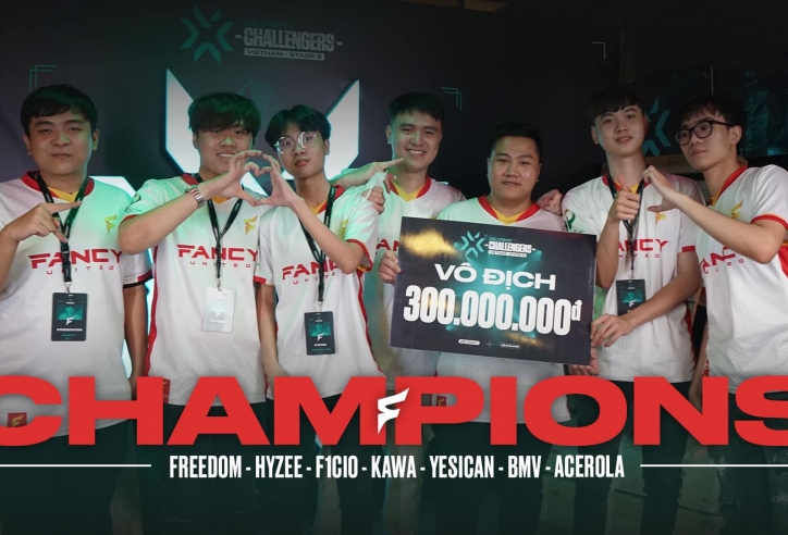 Valorant: Fancy United Esports vô địch giải 2022 VCT Stage 2: Vietnam Challengers
