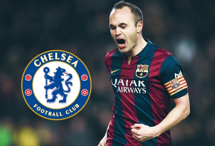 Iniesta gọi huyền thoại Chelsea là 'biểu tượng của bóng đá'