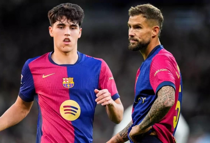 Thần đồng Barca hết lời ca ngợi 'đàn anh' gấp đôi tuổi