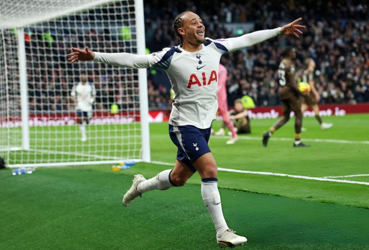 Tottenham thắng dễ Brentford, Xavi Simons tỏa sáng với cú đúp