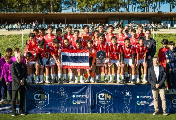 Vượt qua Barcelona, đội Thái Lan vô địch giải ở châu Âu