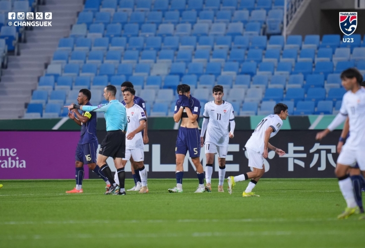 Trực tiếp U23 Thái Lan 0-1 U23 Iraq: Iraq vươn lên dẫn trước