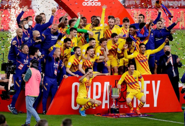 Barca vô địch Cúp Nhà vua Tây Ban Nha