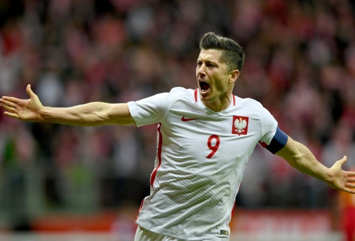 Đội hình cực mạnh của Ba Lan được dẫn dắt bởi Lewandowski tại Euro 2021