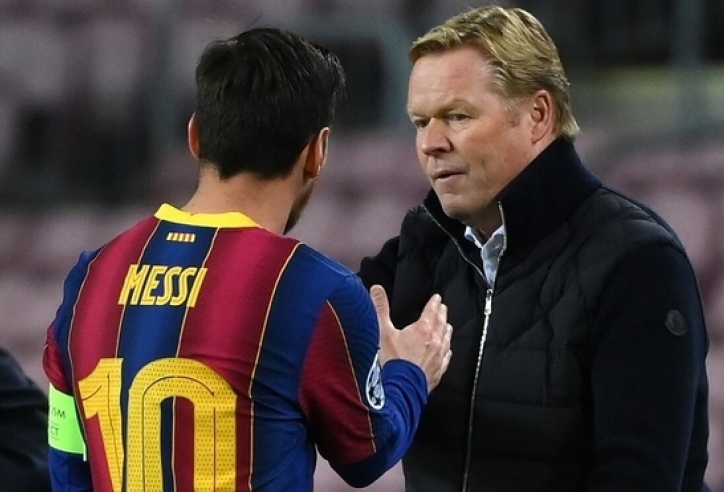 Chủ tịch Barca nói lời thật lòng về Messi và Koeman