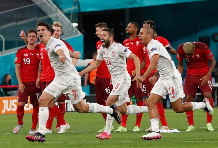 Lội ngược dòng trên loạt penalty, Tây Ban Nha tiến vào bán kết Euro 2021