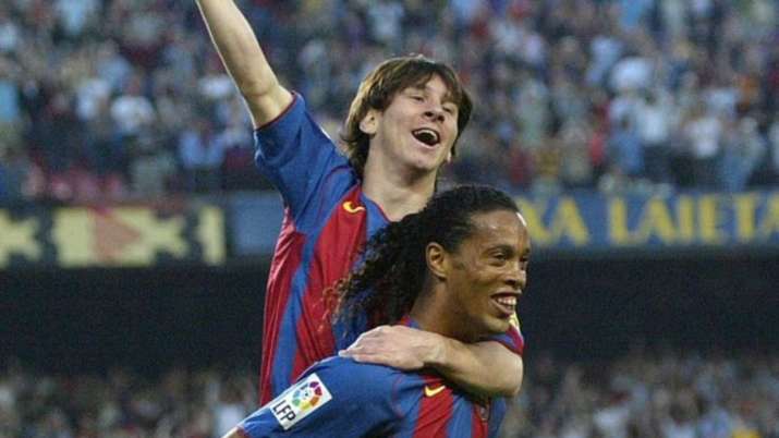 Bàn thắng đầu tiên của Messi trong màu áo Barca