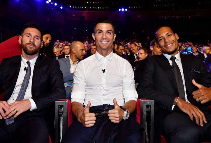 Ronaldo và Messi thua cuộc ở giải thưởng danh giá nhất UEFA