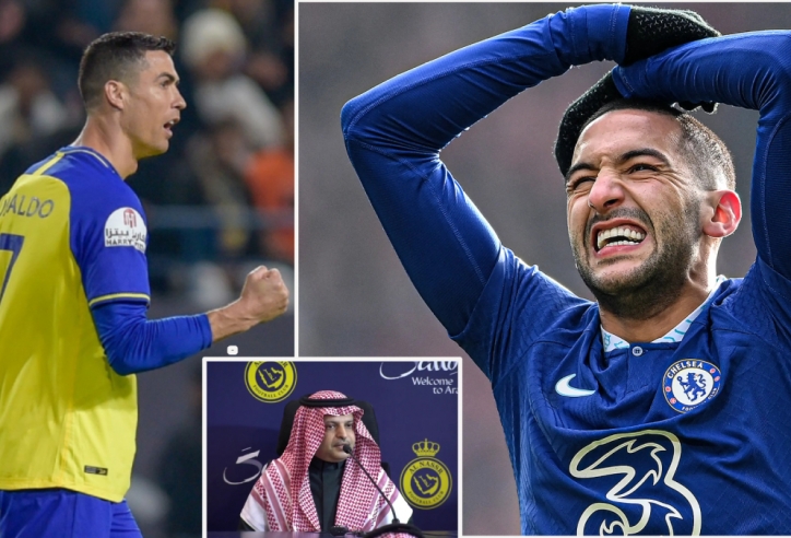 Ronaldo chỉ điểm, chủ tịch Al Nassr bay đến London quyết đem sao Chelsea về Ả Rập