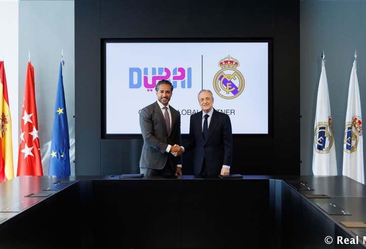 CHÍNH THỨC: Real Madrid chốt hợp đồng toàn cầu với đại gia Trung Đông