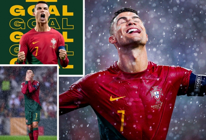 Lập cú đúp, Ronaldo trở thành 'ông già' xuất sắc nhất lịch sử bóng đá nhân loại