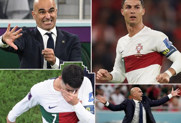 HLV Bồ Đào Nha nhận chỉ trích nặng nề khi ra quyết định 'tàn nhẫn' với Ronaldo