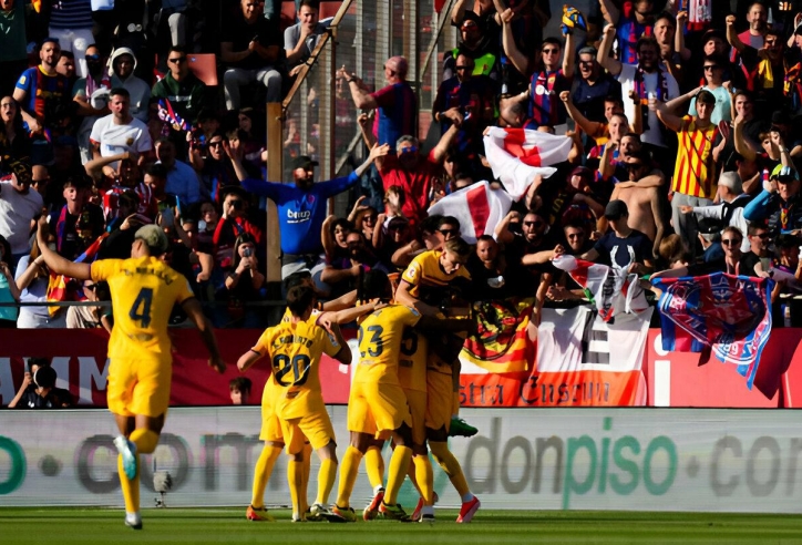 Trực tiếp Barca 2-2 Girona: Tấn công hấp dẫn