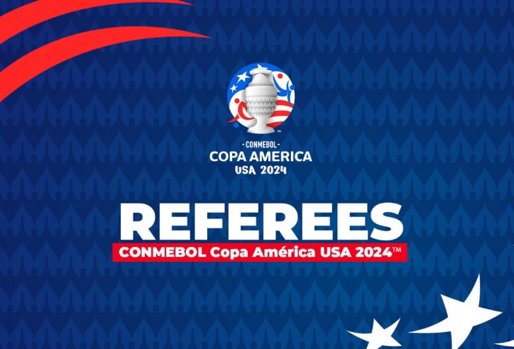 Danh sách trọng tài được triệu tập tại Copa America 2024