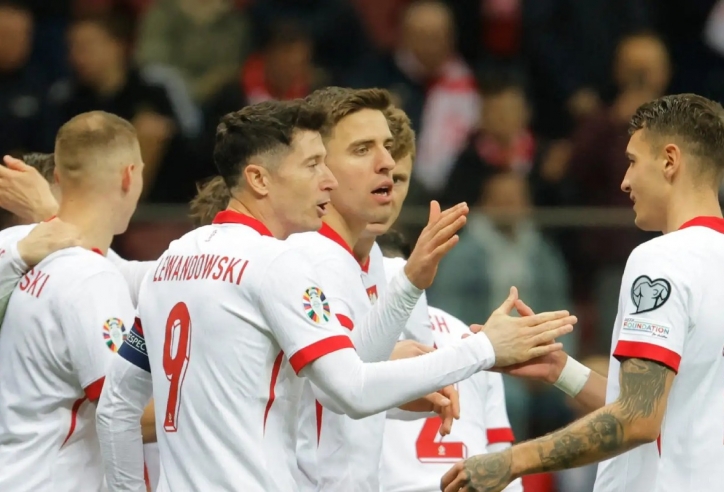 Đội hình ĐT Ba Lan mạnh nhất dự Euro 2024: Thủ lĩnh Lewandowski