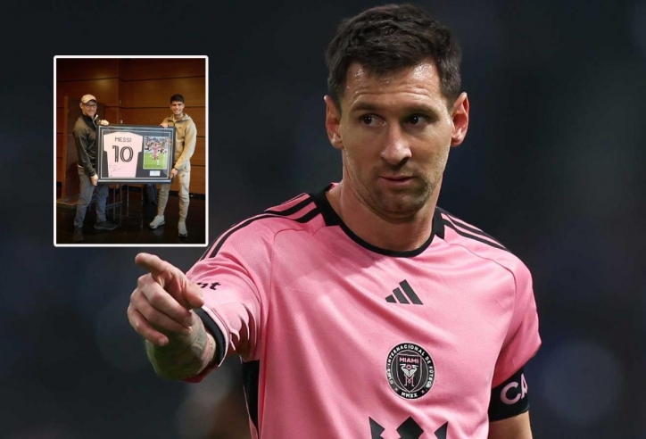 Lionel Messi tặng quà siêu đặc biệt đến fan ruột Real Madrid