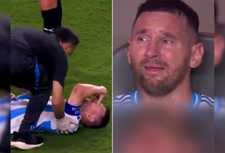 Chấn thương 'rùng mình' của Messi tại Copa America 2024