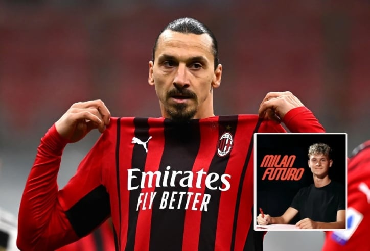 CHÍNH THỨC: Con trai Zlatan Ibrahimovic ký hợp đồng với AC Milan