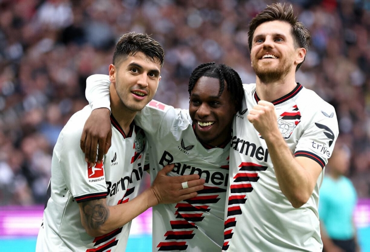 Leverkusen đại thắng Frankfurt, nối dài mạch bất bại lên con số 48