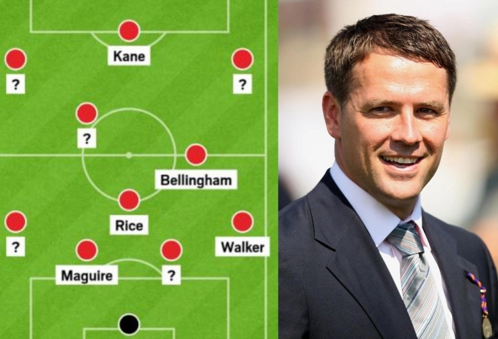 Owen gợi ý 11 cầu thủ tốt nhất cho tuyển Anh tại Euro 2024