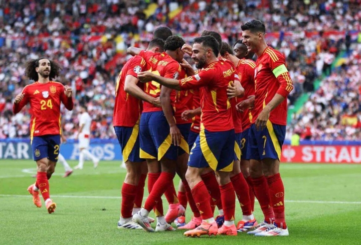 Tây Ban Nha đại thắng Croatia ngày ra quân Euro 2024