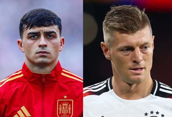 Pedri cảm ơn Kroos sau khi chia tay Euro 2024