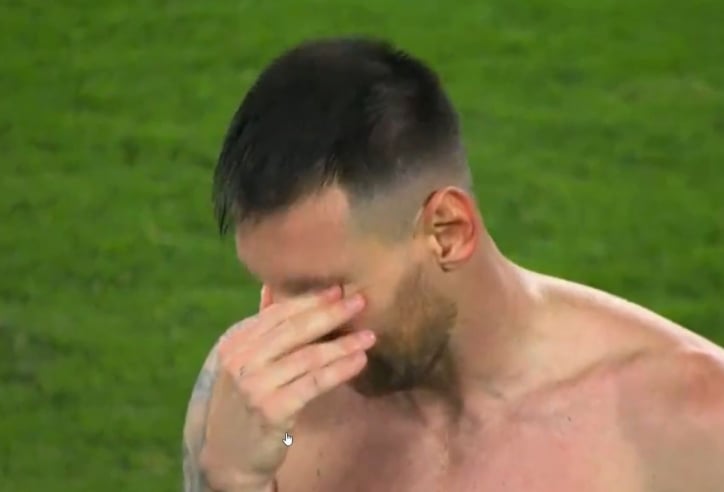 Messi rơi nước mắt, tận hưởng những khoảnh khắc hạnh phúc cuối trong sự nghiệp