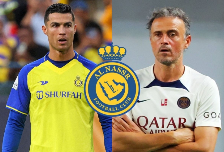 'Rút ruột' Al Nassr, Enrique muốn đồng đội Ronaldo