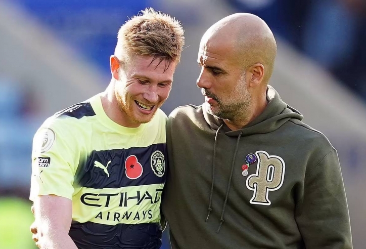 De Bruyne trở thành đồng đội của Ronaldo ở Al-Nassr 2 Tin vui cho Man City, Pep Guardiola xác nhận ngày De Bruyne trở lại