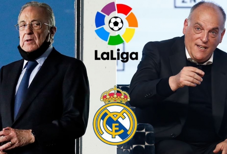 Chủ tịch La Liga công kích Perez: ‘Sức ảnh hưởng của hắn ta đang tạo nên tiêu cực’