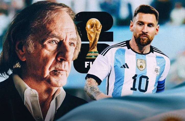 Messi có hành động đặc biệt với HLV huyền thoại Argentina