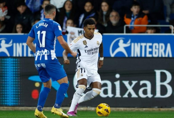 Trực tiếp Real Madrid 1 - 0 Alaves: Los Blancos mở tỷ số