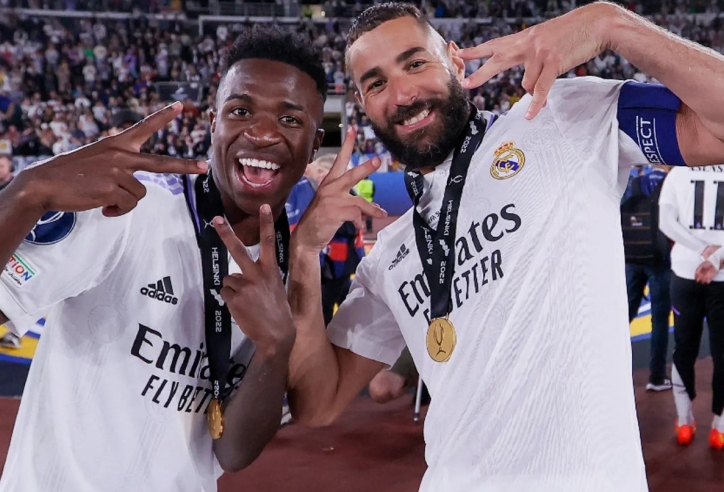 Benzema: 'Vinicius xứng đáng giành Quả bóng Vàng 2024'