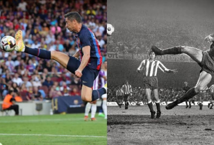 Phá vỡ kỷ lục của Johan Cruyff, Lewandowski ghi danh vào lịch sử Barcelona