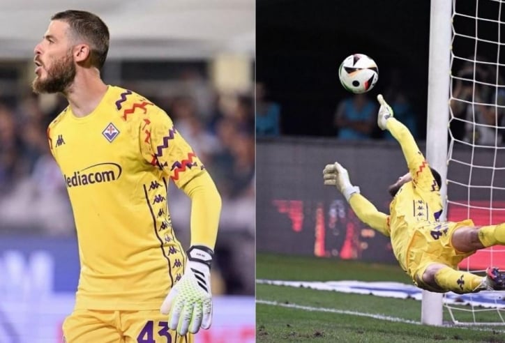 'Thánh Tôn' De Gea tái xuất, gánh Fiorentina dự cúp C3