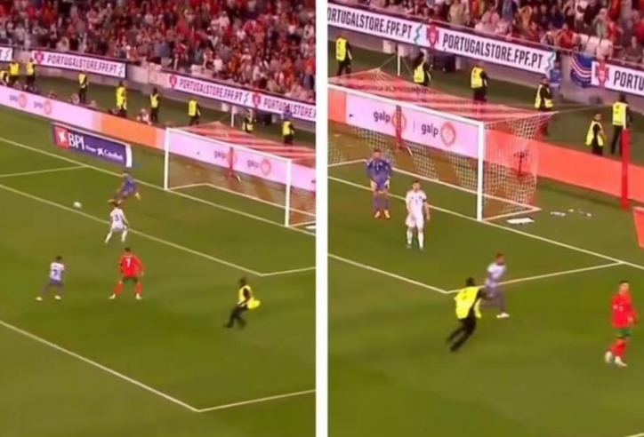 Ronaldo bị fan cuồng tấn công ngay trên sân