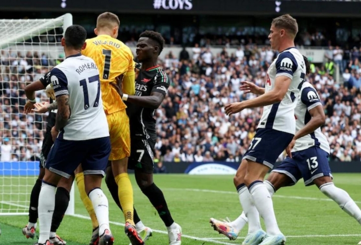 Trực tiếp Tottenham 0-1 Arsenal: Bàn mở tỷ số