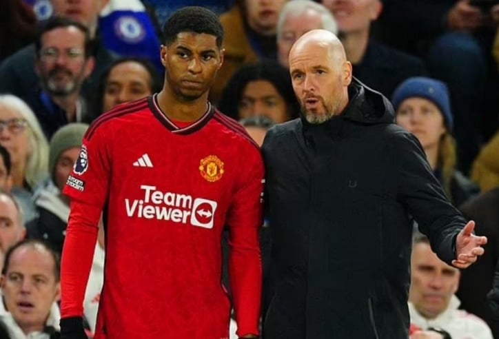 Ten Hag cảnh báo nghiêm khắc Marcus Rashford