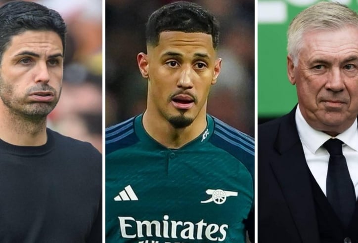 Arsenal nói thẳng với Real Madrid về William Saliba