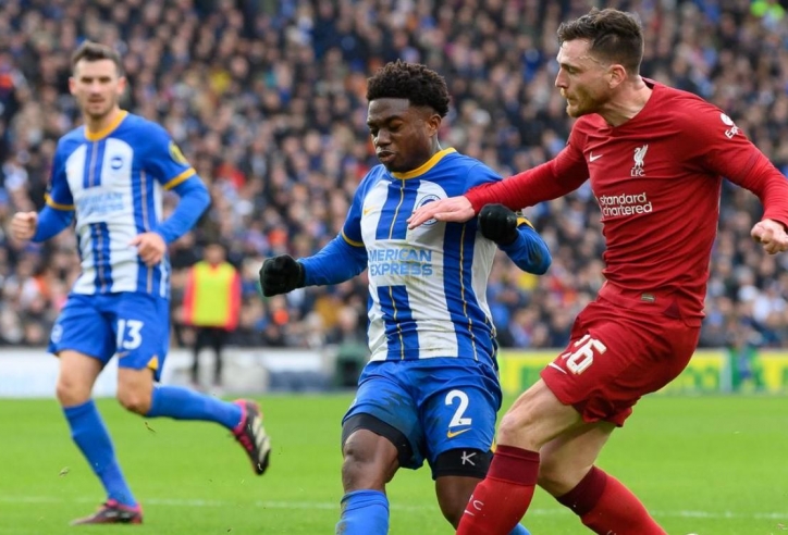 Trực tiếp Liverpool 0-1 Brighton: Bàn thắng bất ngờ