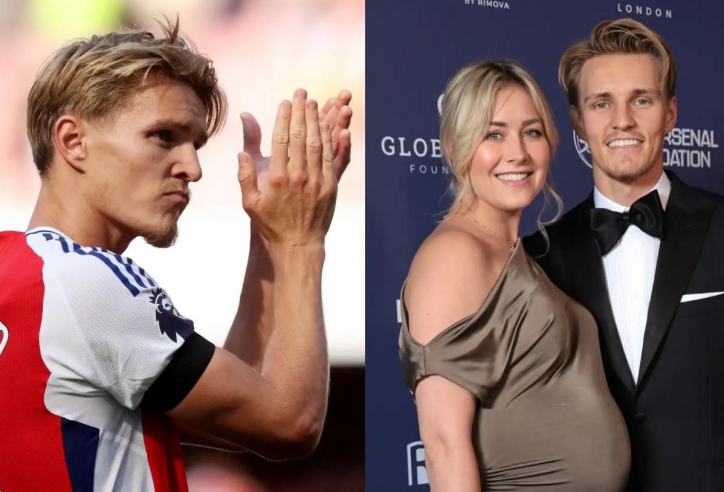 Martin Odegaard bí mật kết hôn cùng bạn gái lớn tuổi