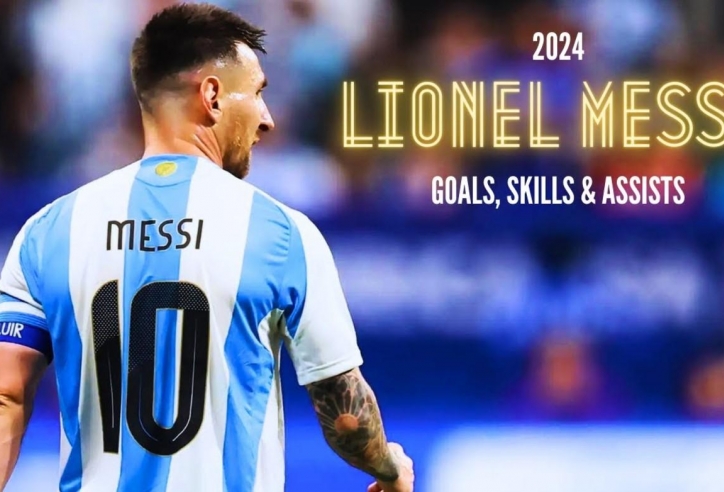 Nhìn lại năm 2024 của Lionel Messi: Rực rỡ!