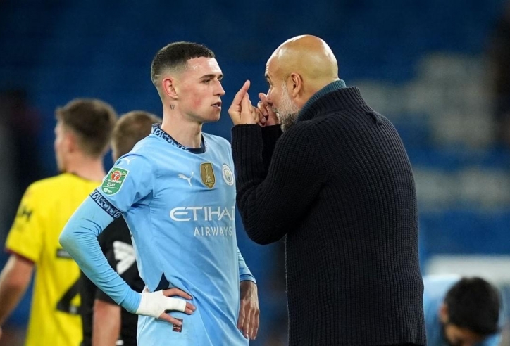 Tiết lộ: Pep Guardiola 'nổi điên' với Phil Foden sau trận hòa lịch sử